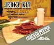 Cracked Pepper Jerky Seasoning Kit, Seasons 20lbs. Of meat (Includes 2 Seasoning Packets, 2 Cure Packets and Foods Jerky