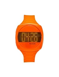 Nixon Womens A168877 Dash Marmalade Orange Rubber Orange dial Watch