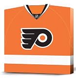 NHL Philadelphia Flyers Dark Jersey Canvas Print (20 x 20)