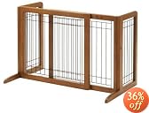 リッチェル ペット用木製おくだけゲート