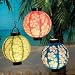 Paper Light-Up Hibiscus Lantern Set (3 pc)