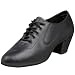 Capezio Men's Latin 2" Ballroom Oxford,Black,9.5  W US