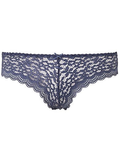 Accessorize Womens Floral Crochet Lace Brazilian Briefs