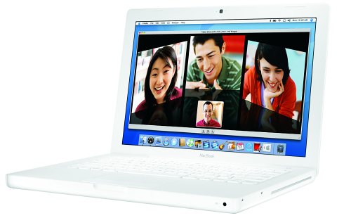 Apple MacBook MA255LL/A 13.3 Laptop (2.0 GHz Intel Core Duo, 512 MB RAM, 60 GB Hard Drive, SuperDrive)- White