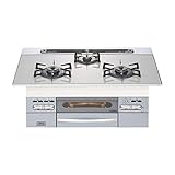 NORITZ N3WL8RWAS6SV 13A シルバー i-SELECT(アイセレクト) [ビルトインガスコンロ(都市ガス用・左右強火力・60CM)]