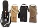 Insulated Wine Bottle Carrier Tote with Opener & Stopper - Black