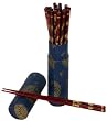 Best Simple Useful Unique Table Gift Ideas - 10 Sets Pairs Wood Chinese Chopsticks Hashi Set - 3 Colors