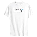 T-Shirt White Elegant Flag
