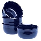 Fiesta Cobalt 849 Gusto Bowls, Set of 4 by Fiesta