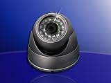 CCD-IR-Dome-Kamera mit eloxiertem Gehäuse: VIR-03 DM