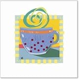 Cup of Joy IV, Art Poster by Lisa McNealus, size 8
