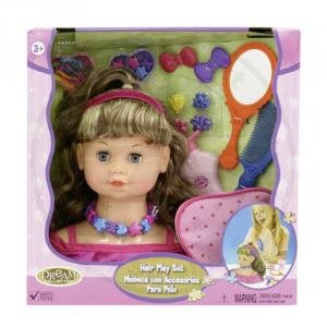 Hair Styling Head with Comb & mirror with over 12 accessories Amazon.com