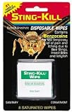 Sting-Kill Wipes (8 wipes/card)