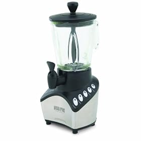 West Bend 79908 IFBB Blender with 56-Ounce Glass Jar and Serving Spigot