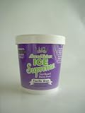 Raw Vegan Ice Cream Almond-licious ICE Supreme - Vanilla Bean (4 - 1 Pint Containers) Original Healthy Non-dairy Dessert. Lactose Free.