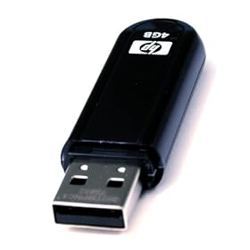 HP 4 GB USB 2.0 Flash Drive P-FD4GB-HPV100W-FS