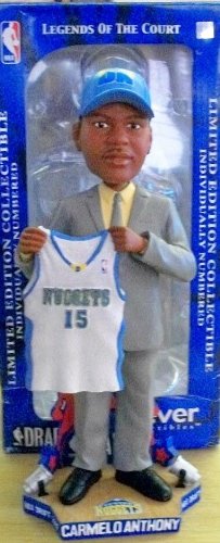 2003 Denver Nuggets Carmelo Anthony Draft Day Rookie Bobblehead Only 504 Made!