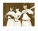 Joe DiMaggio, Mickey Mantle, and Ted Williams, 1951 by Unknown. PLAQUE MOUNTED. 25.00 inches width by 18.85 inches height. Highest Quality Art Poster Print