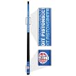 Detroit Pistons NBA Licensed "Eliminator" Billiards Cue Stick Detroit Pistons NBA Licensed "Eliminator" Billiards Cue Stick