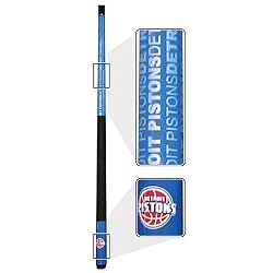 Detroit Pistons NBA Licensed "Eliminator" Billiards Cue Stick