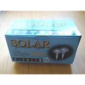 Solar Garden LED Light Mushroom (2 pcs)