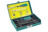 Wolfcraft 1387000 Schraubklingen-Set mit Handgriff 8tlg.