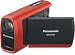 Panasonic SDR-SW20 Waterproof Flash Memory Camcorder with 10x Optical Zoom (Red)