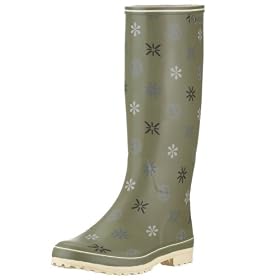 Aigle Venise Deluxe 25367, Damen Stiefel, grün, (kaki )