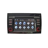 Koolertron For 2007 2008 2009 2010 2011 FIAT BRAVO Indash Car DVD Navigation System GPS Unit Radio Multimedia System AV Receiver with 6.2 Inch HD touchcreen + CAN-BUS (Factory Fit,Free Map)