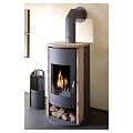 Kaminofen Holzofen Ofen 393 8 KW Grau Sandstein
