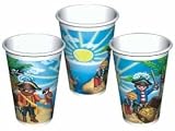10 Gobelets Playmobil Pirate - Anniversaire Enfant - Goûter enfant