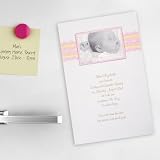 Baby Photo Magnet Announcement Kit in Pink