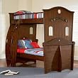 Shiver Me Timbers Twin Size Bunk Bed By Powell