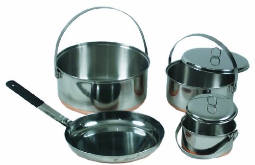Chinook Ridgeline 6 Piece Stainless Camp Cookset