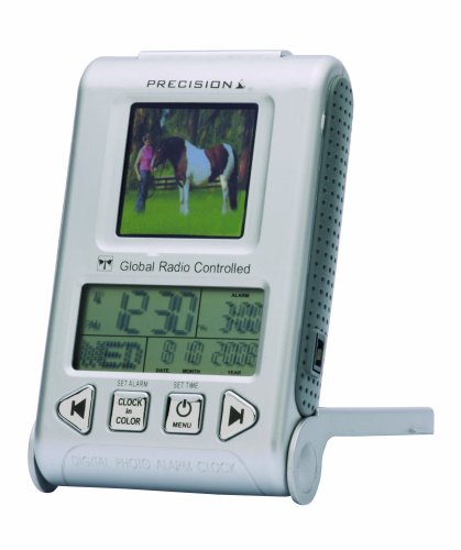 Peers Hardy Precision Global Radio Controlled Travel Alarm With Digital Photo Frame Picture