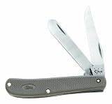 Case Cutlery 18361 Case Super-Stable Grippable Zytel Synthetic Mini Trapper Synthetic Tan Handle
