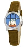 South Park Women's D1556S031 Eurus Collection Cartman Brown Leather Watch