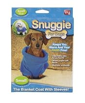 Snuggie for Dogs in Blue - As Seen on TV Small Color:Blue