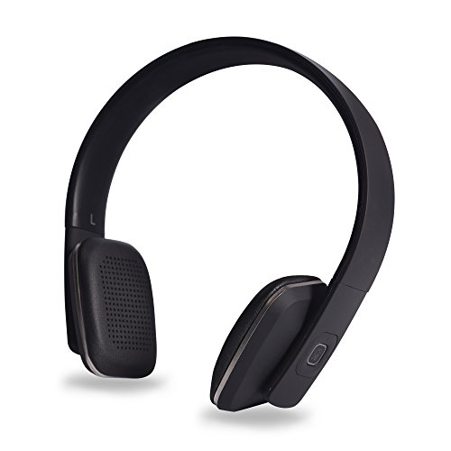 SENWOW Bluetooth Headphones, Bluetooth 4.1 High Fidelity Wireless Over-Ear Headphones for iPhone 6/6s/6 Plus/6s Plus, iPad/iPod, Android Device MP3/4 Tablets (Black)