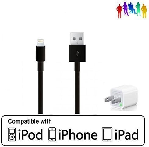 Five Guys Gadgets USB Lightning Charger and Wall Plug Adapter