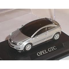OPEL ASTRA GTC SILBER SILVER COUPE 1/72 YATMING YAT MING MODELLAUTO MODEL AUTO