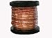 50 yd Fluorescent Red w/ Gold Holographic CraftLace Spool