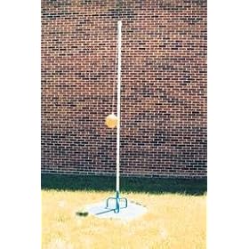 Roll-Out Tetherball Set 10' tall by Olympia Sports