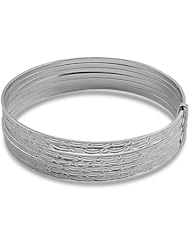 Sterling Silver 7 day Bangle Bracelet Dimension 65mm(2.6")