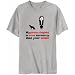 T-Shirt Silver Gray  My German Shepherd Is More Attractivly That Your Sister  Dog