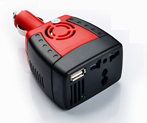 Giftech 150W Watt DC 12V to AC 110V 2.1A Car Power Inverter Power Adapter Auto Charger Power Supply