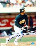 Eric Chavez Autographed/Hand Signed 8x10 photo (Oakland Athletics)