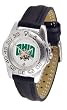 Ohio Bobcats Suntime Ladies Sports Watch w/ Leather Band - NCAA College Athletics