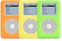 XtremeMac Neon Colors Silicone Cases (3-Pack) for 20 GB Fourth Generation iPod