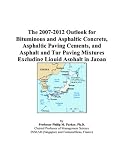 The 2007-2012 Outlook for Bituminous and Asphaltic Concrete, Asphaltic Paving Cements, and Asphalt and Tar Paving Mixtures Excluding Liquid Asphalt in Japan